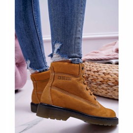 Női bakancsfogók Big Star Camel EE274013 barna 2