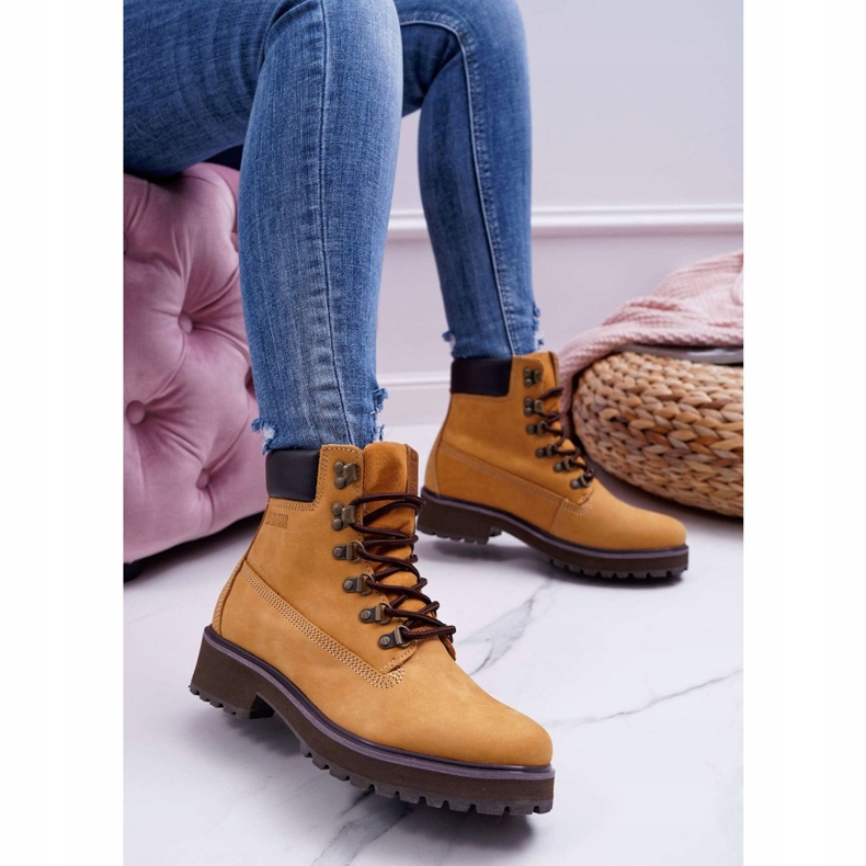 Női bakancsfogók Big Star Camel EE274035 barna 1