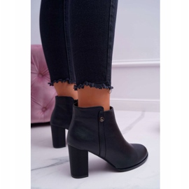 Női csizma magas sarkú Sergio Leone fekete BT518 2