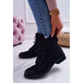 S.Barski Női magas csizma Fekete velúr Barski 75-13 1