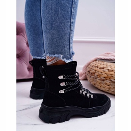 Női csizma Sergio Leone Black TR729 fekete 2