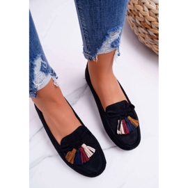 Női cipők Velúr Fekete S.Barski A199 Mohabe 2