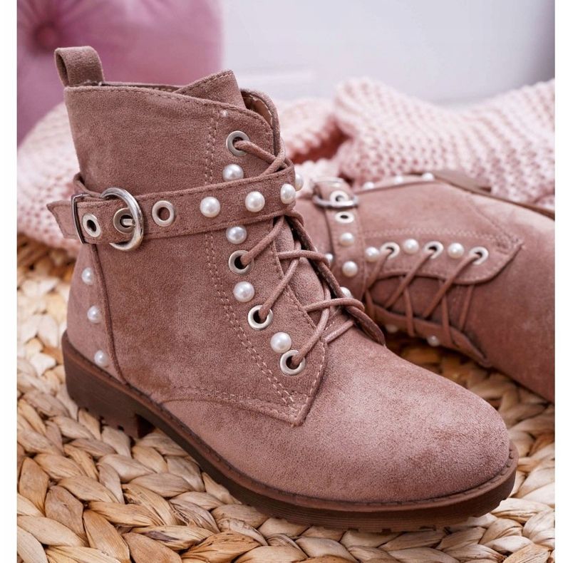 FP1 Pearls Khaki Nargos gyermekcsizma rózsaszín 1 FP1 Pearls Khaki Nargos gyermekcsizma rózsaszín 1