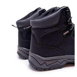 EVE Férfi fekete meleg túracipő Derex 1