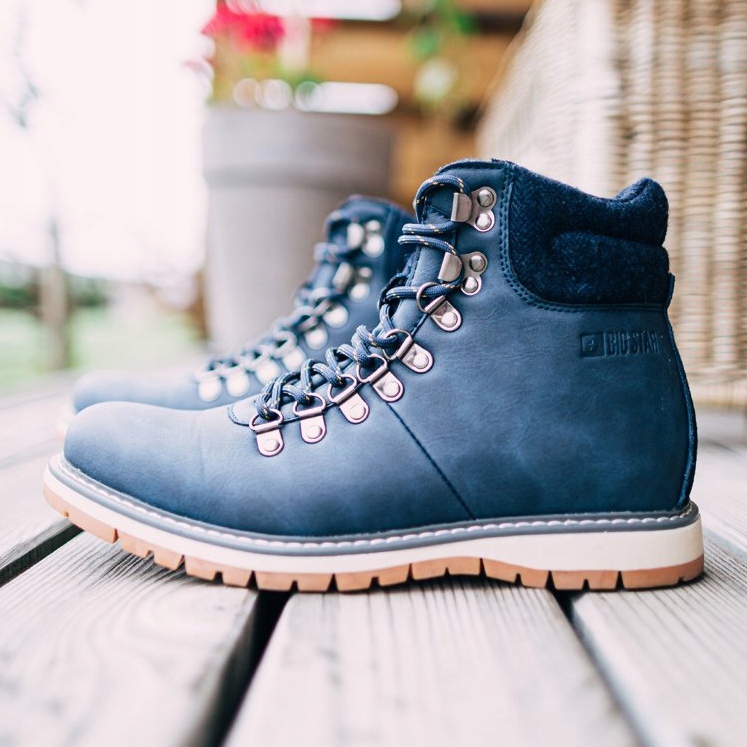 Férfi csapdázók Big Star Navy Blue EE174403 sötétkék 2