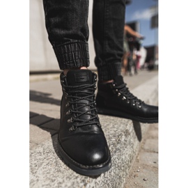 Cross Jeans Férfi Trappers Cross Farmer Fekete EE1R4081C 2