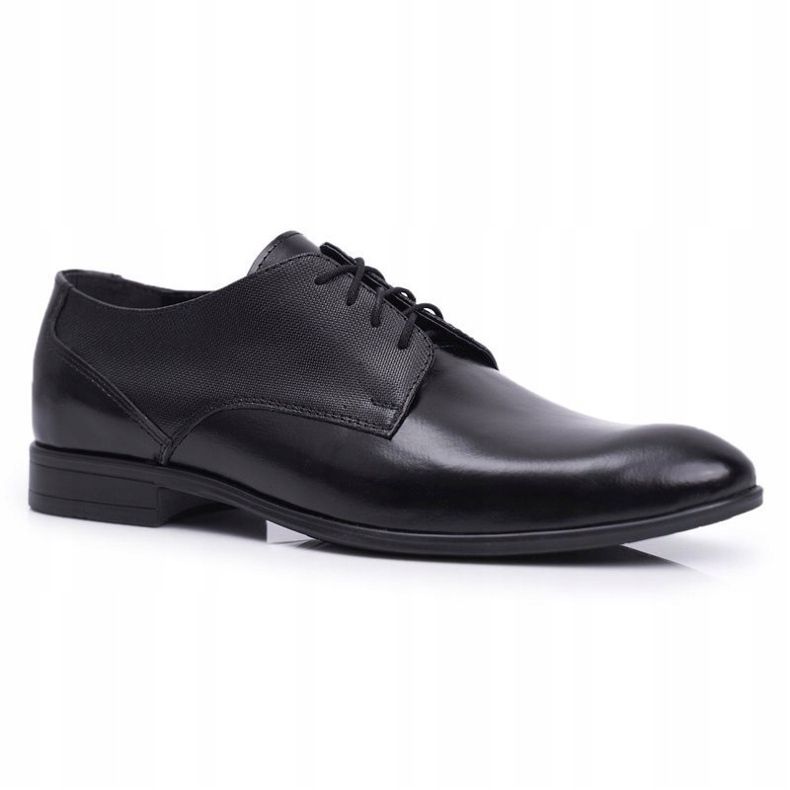 Bednarek Polish Shoes Férfi Brogues Elegáns Bednarek Bőr Fekete Jantar 1