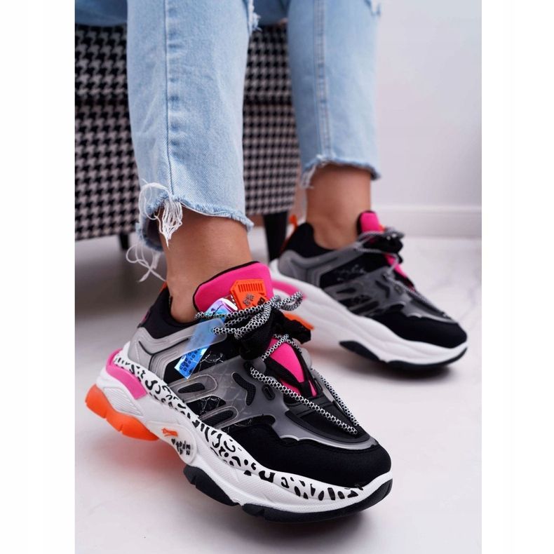 PS1 Fekete Focus női sportcipő 1