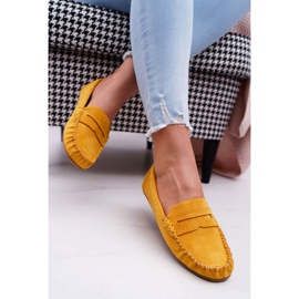 SEA Női sárga cipők Velúr Bolero 2