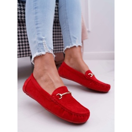 SEA Női cipők Suede Red Sonnero piros 1