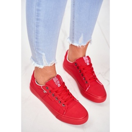 Női cipők Big Star Red AA274514 piros 1