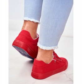 Női cipők Big Star Red AA274514 piros 2