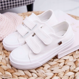 Gyermekcipők Gyermek Big Star tépőzárral Fehér FF374096 1