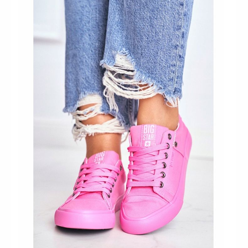 Női cipők Big Star Pink AA274509 rózsaszín 2