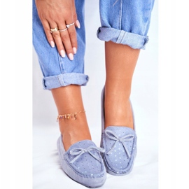 Női cipők Suede S.Barski A199 Blue Wannabe kék 2