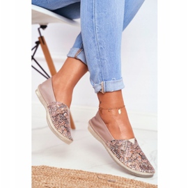 Női balerinák Maciejka Bőr bézs 01930-59 / 00-0 2