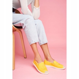PS1 Yellow Flaure női espadrillák sárga 1