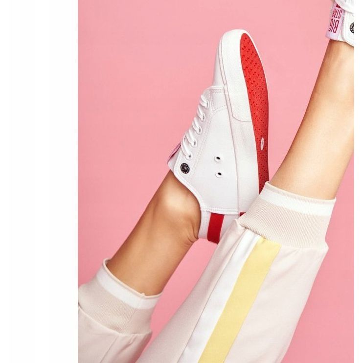 Női cipők Big Star White FF274174 fehér 1