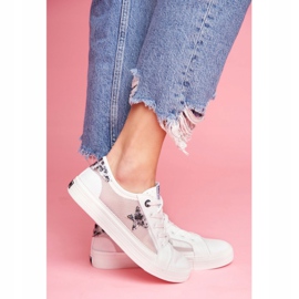 Női cipők Big Star White FF274487 fehér 1