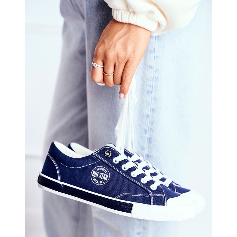 Női cipők Big Star Navy Blue FF274229 sötétkék 1