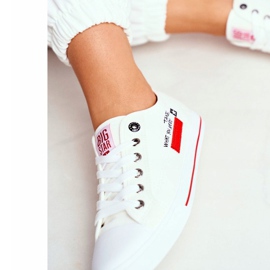 Női cipők Big Star White FF274079 fehér 2