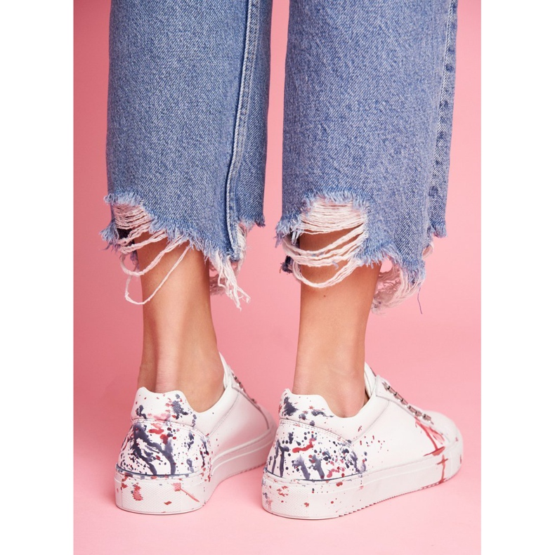 Női cipők Fehér bőr GOE FF2N3027 1