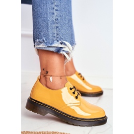 SEA Női Brogues lakkozott sárga Csináld jobban! 1