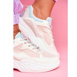 PS1 Női sportcipő Színes bézs színű pinner fehér 1