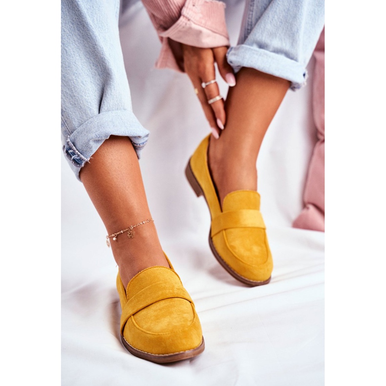 SEA Női Brogues Suede Sárga Cintra 2