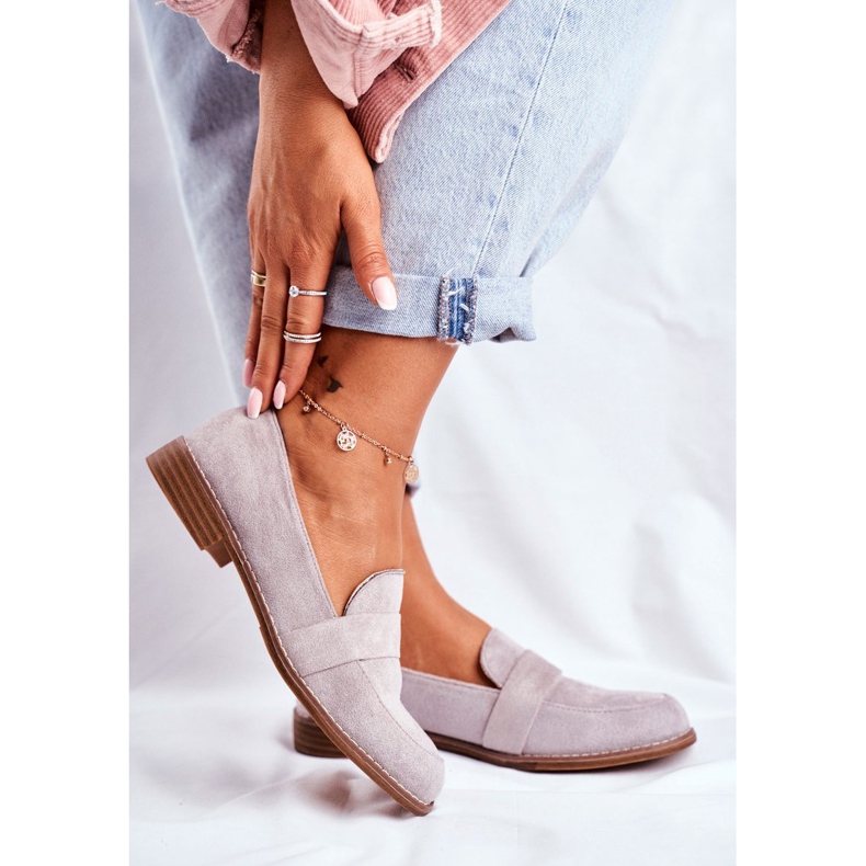 SEA Női Brogues Suede Grey Cintra szürke 1