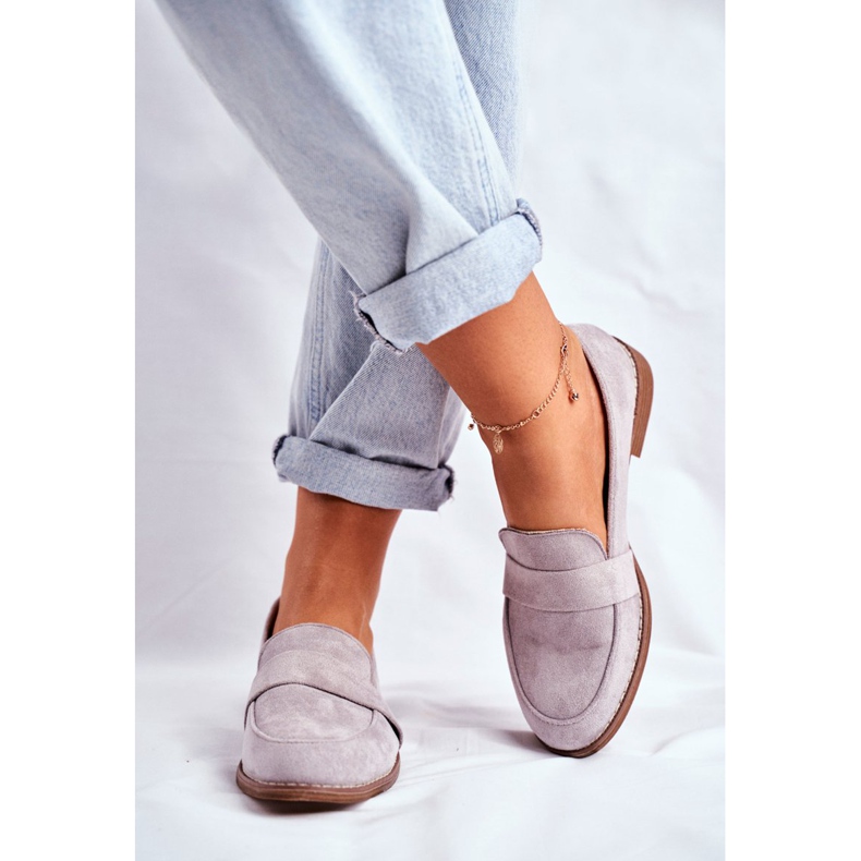 SEA Női Brogues Suede Grey Cintra szürke 2