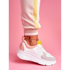 BUGO Női sportcipő Rózsaszín és fehér Fresno 2