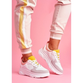 BUGO Női sportcipő Rózsaszín és fehér Fresno 1