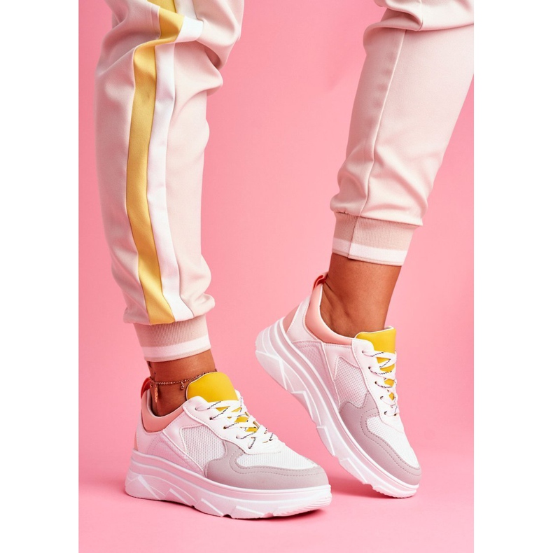 BUGO Női sportcipő Rózsaszín és fehér Fresno 1