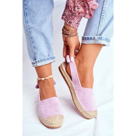 FRJ Női espadrilles Suede Violet Contour ibolya 1