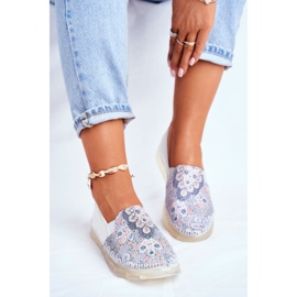 Női Brogues Maciejka Bőr papucs Fehér 03512-46 sokszínű 1