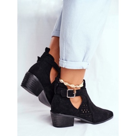 Bellucci Női tavaszi csizma vágott Fekete Rita 2