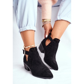 Bellucci Női tavaszi csizma vágott Fekete Rita 1