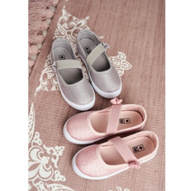 EVE Gyermek Pink Bianka balerina cipők rózsaszín 2