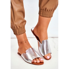 HAN Női papucs Flat Silver Mimios szürke 1 HAN Női papucs Flat Silver Mimios szürke 1