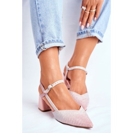 SEA Női Pumpák Egy Sarokon Rózsaszín Arany Alice sokszínű 1