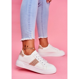 ADY Sport Női Fehér és Bézs Cipősávok 2