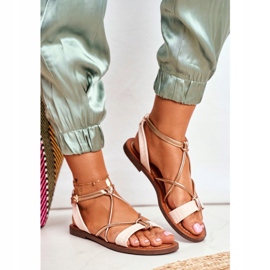 FW1 Női szandál Flat Pink Alison rózsaszín 1