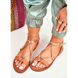 ADY Alison Orange Flat női szandál narancs 2