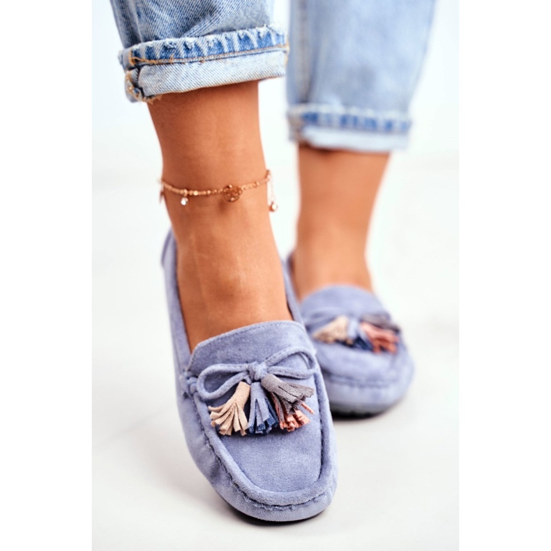 EVE Női cipők Velúr 20PB35-2003 Kék Donna Mia 2