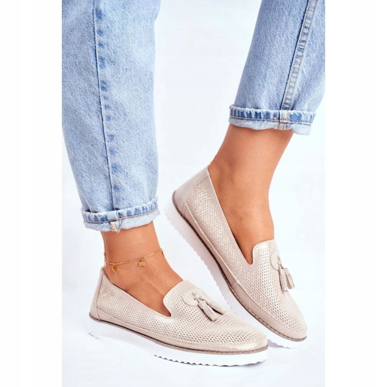 EVE Női cipők Bőr arany Amore Mio aranysárga 1