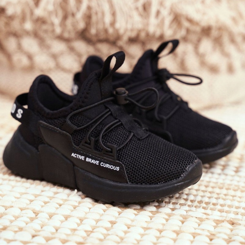 Sportcipő Gyermek fekete ifjúsági ABCKIDS B012210073 2