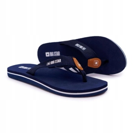 Női papucs Papucs Big Star Navy Blue DD274A254 sötétkék 1