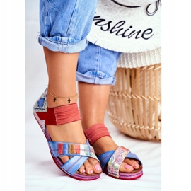 Női szandál Maciejka Multicolor 03375 Bőr sokszínű 1