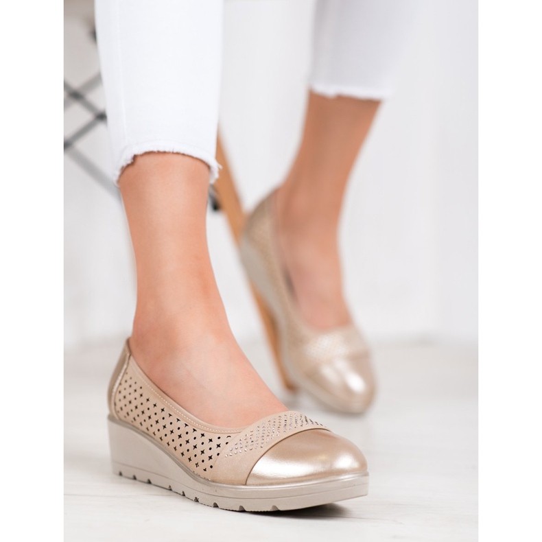 Comer Szivattyúk köbös cirkónium -dioxiddal barna sárga 1